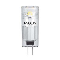 Photos - Light Bulb Maxus 1-LED-339-T G4 1W 3000K 12V AC/DC CR 