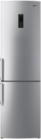 Photos - Fridge LG GA-B489YAQZ stainless steel