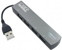 Photos - Card Reader / USB Hub CBR CH123 