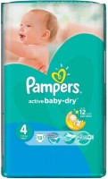 Photos - Nappies Pampers Active Baby-Dry 4 / 13 pcs 