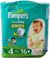 Photos - Nappies Pampers Active Boy 4 / 16 pcs 