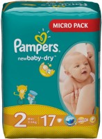 Photos - Nappies Pampers New Baby-Dry 2 / 17 pcs 