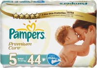 Nappies Pampers Premium Care 5 / 44 pcs 