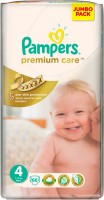 Photos - Nappies Pampers Premium Care 4 / 66 pcs 