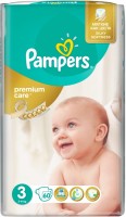 Photos - Nappies Pampers Premium Care 3 / 60 pcs 