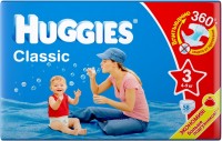 Photos - Nappies Huggies Classic 3 / 58 pcs 