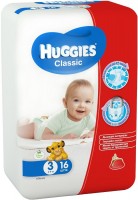 Photos - Nappies Huggies Classic 3 / 16 pcs 