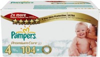 Photos - Nappies Pampers Premium Care 4 / 104 pcs 