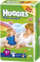 Photos - Nappies Huggies Ultra Comfort 4 Plus / 68 pcs 