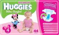 Photos - Nappies Huggies Ultra Comfort Girl 4 / 44 pcs 