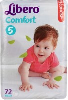 Photos - Nappies Libero Comfort 5 / 72 pcs 