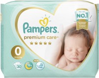 Nappies Pampers Premium Care 0 / 30 pcs 