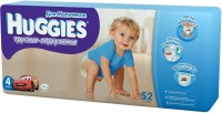 Photos - Nappies Huggies Pants Boy 4 / 52 pcs 