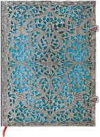 Photos - Notebook Paperblanks Silver Filigree Maya Blue Large 