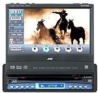 Photos - Car Stereo JVC KD-AV7001 