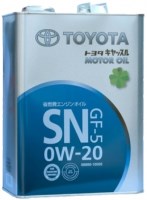 Photos - Engine Oil Toyota Castle Motor Oil 0W-20 SN 4 L