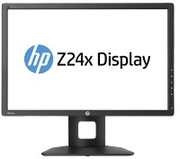 Photos - Monitor HP Z24x 24 "  black