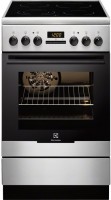Photos - Cooker Electrolux EKC 54550 OX stainless steel