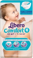 Photos - Nappies Libero Comfort 4 / 20 pcs 