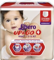 Photos - Nappies Libero Up and Go 4 / 18 pcs 