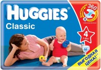 Photos - Nappies Huggies Classic 4 / 66 pcs 