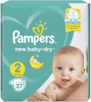 Photos - Nappies Pampers New Baby-Dry 2 / 27 pcs 