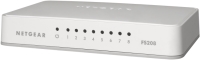 Photos - Switch NETGEAR FS208 