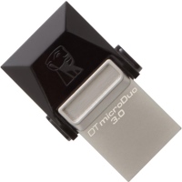 Photos - USB Flash Drive Kingston DataTraveler microDuo 3.0 64 GB