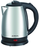 Photos - Electric Kettle Delfa DK-1202 X 1800 W 1.7 L  stainless steel