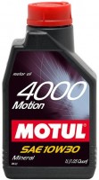 Engine Oil Motul 4000 Motion 10W-30 1 L