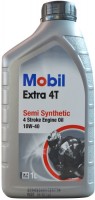 Photos - Engine Oil MOBIL Extra 4T 10W-40 1L 1 L