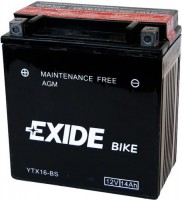 Photos - Car Battery Exide Maintenance Free (YTX16-BS)