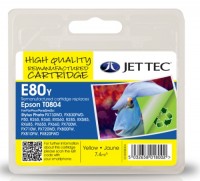 Photos - Ink & Toner Cartridge Jet Tec E80Y 