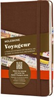 Photos - Notebook Moleskine Voyageur Notebook Brown 