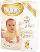 Photos - Nappies Huggies Elite Soft 3 / 80 pcs 