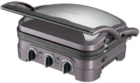 Photos - Electric Grill Cuisinart GR40NE stainless steel