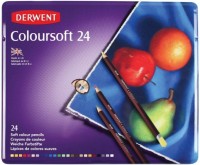 Photos - Pencil Derwent Coloursoft Set of 24 