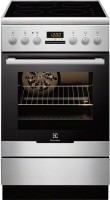 Photos - Cooker Electrolux EKI 54553 stainless steel