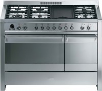 Photos - Cooker Smeg A3-7 stainless steel