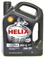 Photos - Engine Oil Shell Helix Ultra AV-L 5W-30 4 L