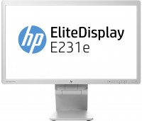 Photos - Monitor HP E231e 23 "  white