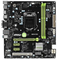 Photos - Motherboard MSI H81M ECO 