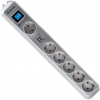 Photos - Surge Protector / Extension Lead Defender DFS 505 