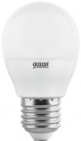 Photos - Light Bulb Gauss LED ELEMENTARY G45 6W 2700K E27 53216 