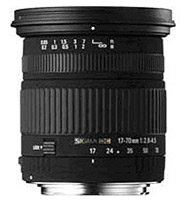 Camera Lens Sigma 17-70mm f/2.8-4.5 AF DC Macro 
