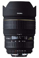Camera Lens Sigma 15-30mm f/3.5-4.5 AF EX DG Aspherical 