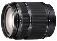 Camera Lens Sony 18-200mm f/3.5-6.3 FE DT 