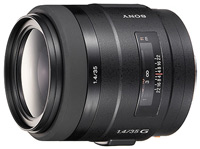 Camera Lens Sony 35mm f/1.4 G A 