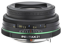 Camera Lens Pentax 21mm f/3.2 SMC DA AL 