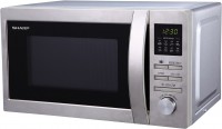 Photos - Microwave Sharp R 2495ST stainless steel